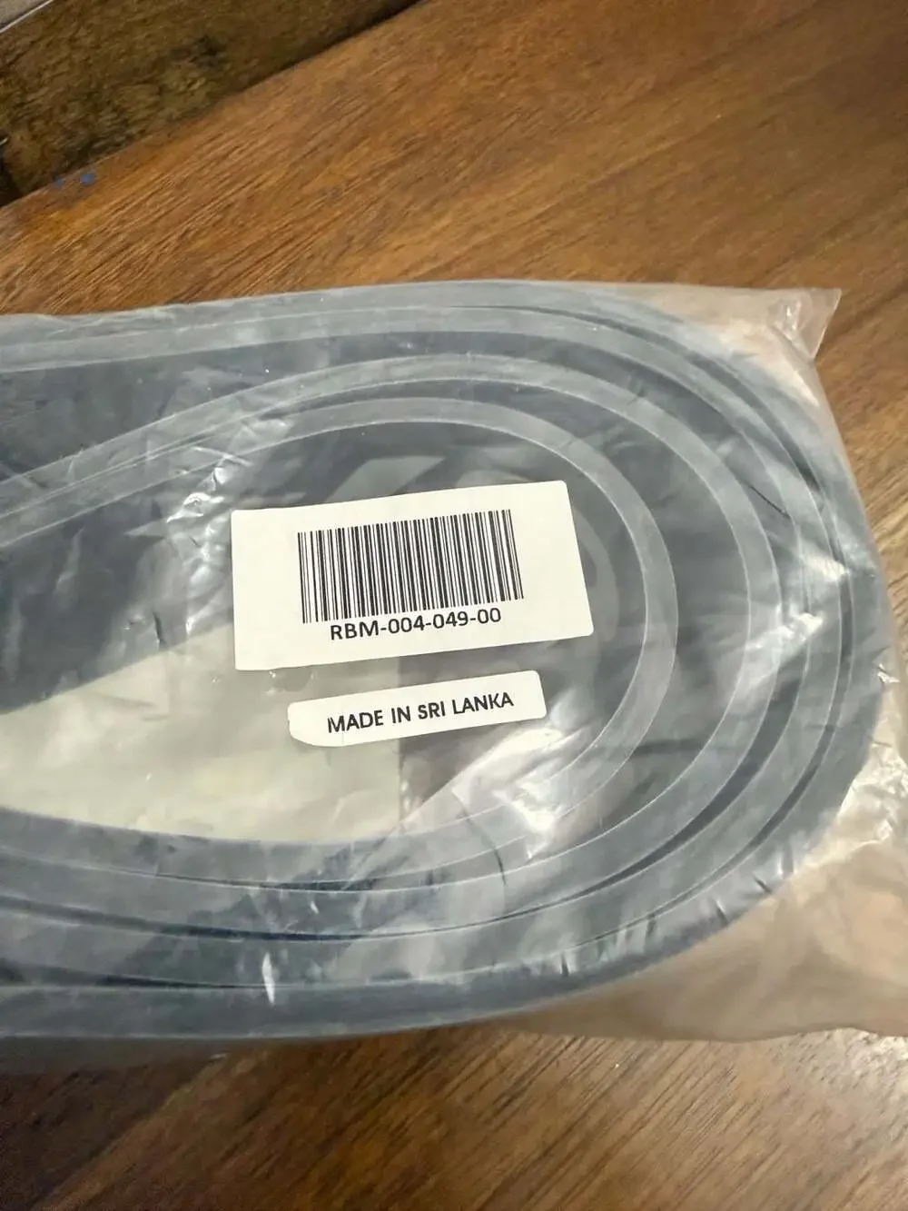 X3 Bar Triple the Gains Home Gym Latex Resistance Band Gray RBM-004-049-00 NIP